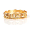 INTRICATE GOLD PLATED  BANGLE SET