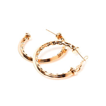 Load image into Gallery viewer, Large Gold Plated Hoop Earcuffs (35mm)
