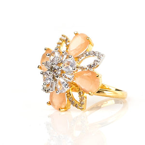 Bouquet 1 Ct Bridal Ring