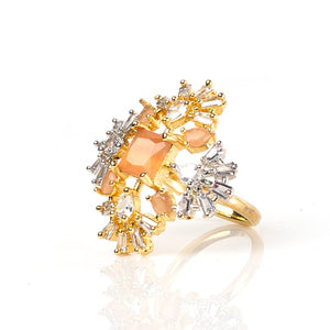 1 Ct Cinderella Bridal Ring