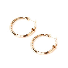 Load image into Gallery viewer, Large Gold Plated Hoop Earcuffs (35mm)
