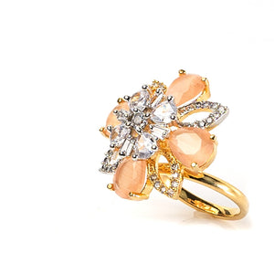 Bouquet 1 Ct Bridal Ring