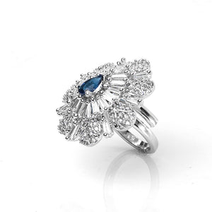 1 Ct Seashell Bridal Ring