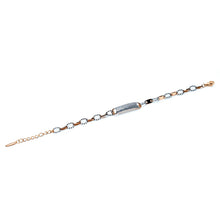 Load image into Gallery viewer, Two Tone Link bracelet (Copper)
