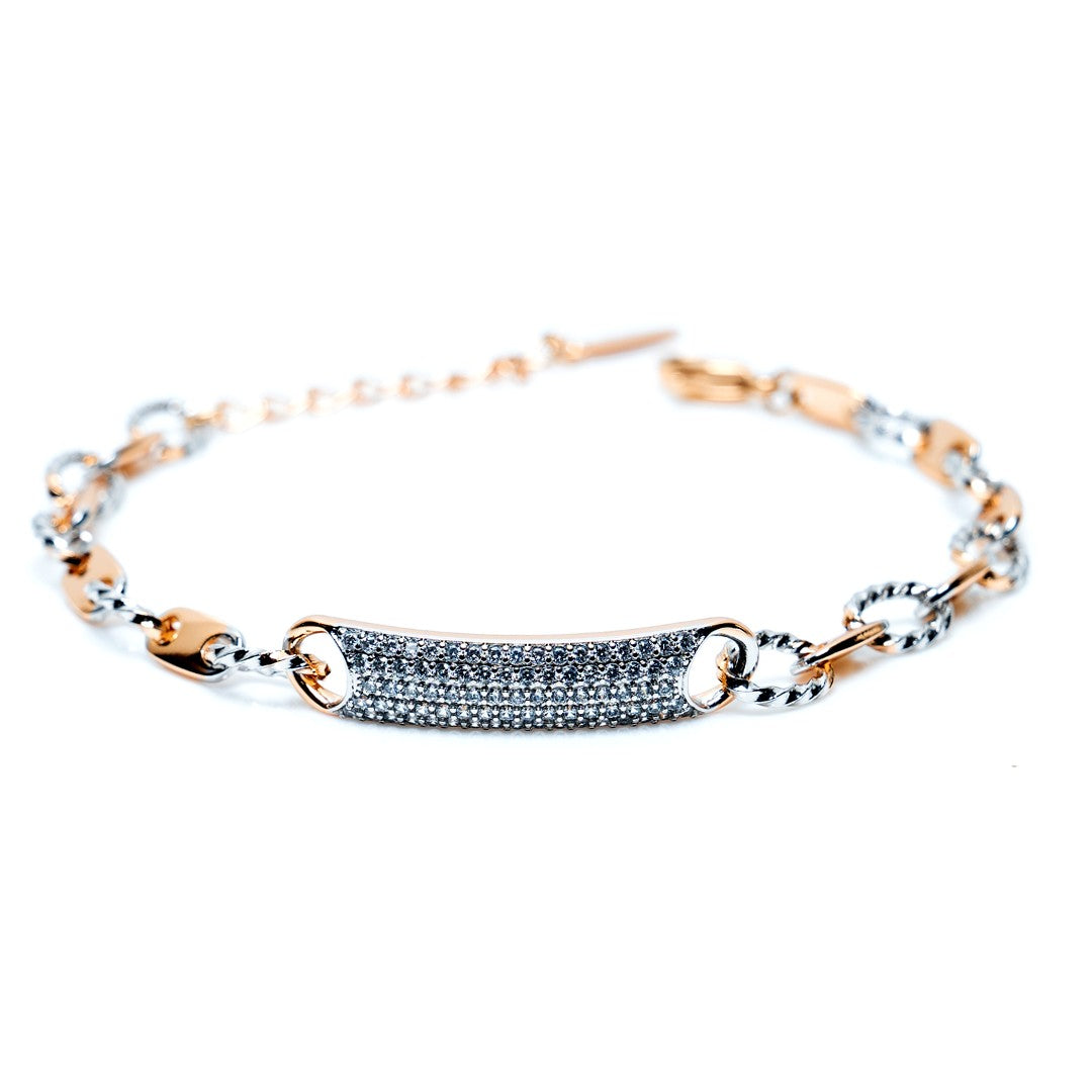 Two Tone Link bracelet (Copper)