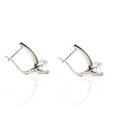 Load image into Gallery viewer, Silver Pearl Earring (20mm)
