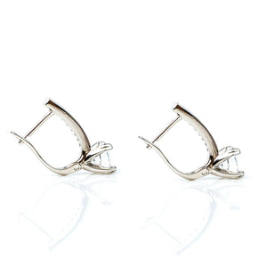 Silver Pearl Earring (20mm)