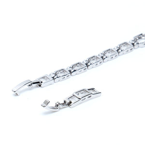 Platinum Emarald Bracelet (Brass)