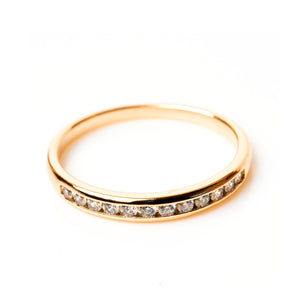 Eternal Diamond Cushion Cut Ring (Brass)