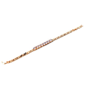 Prism White Diamond Bracelet (Copper)