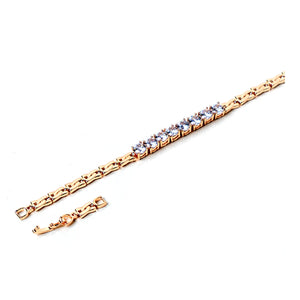 Prism White Diamond Bracelet (Copper)