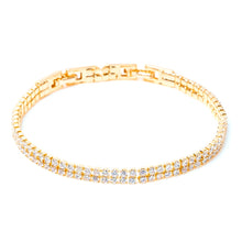 Load image into Gallery viewer, Double Strand Diamond Bracelet
