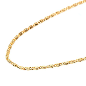 Premium Copper Elegant Gold plated Chain (24 inch)