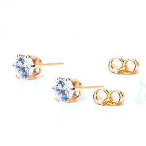 Diamond Cut Brass Studs (8mm)