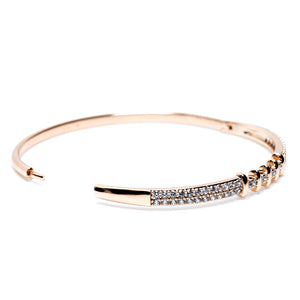 Gemstone Studded Copper Bangle