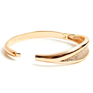 Hyperbola Copper Bangle