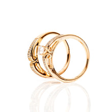 Load image into Gallery viewer, Cygnus Double Ring (Brass)
