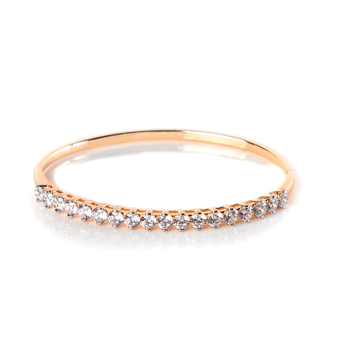 Icon Diamond Copper Bangle