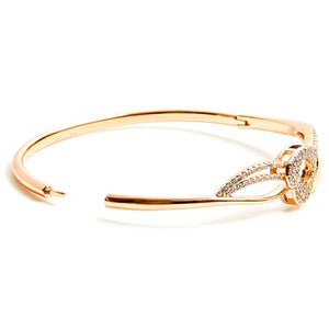 Heart Motif Bangle (Copper)