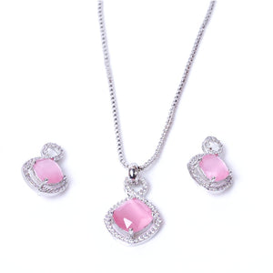 Pink Wave Drop 1 Carat Set