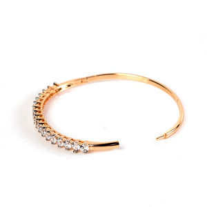 Icon Diamond Copper Bangle