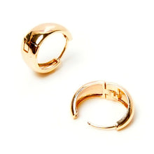 Load image into Gallery viewer, Signature Gold Hoop Earrings (25mm) Copper
