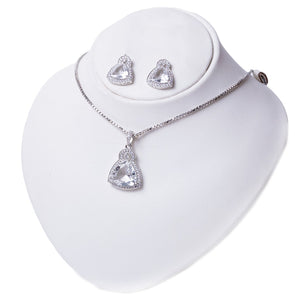 1 Carat Pear Diamond Necklace