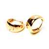 Signature Gold Hoop Earrings (25mm) Copper