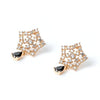 Diamond Studded Star Earring (23mm)