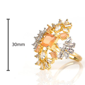 1 Ct Cinderella Bridal Ring