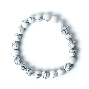 White Feroza Beaded Bracelet