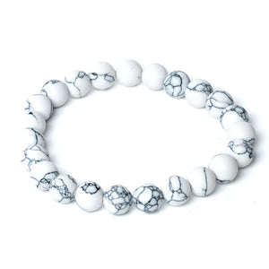 White Feroza Beaded Bracelet