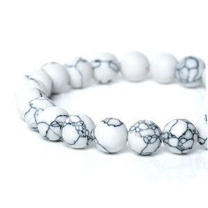 White Feroza Beaded Bracelet