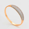 Openable Diamond Studded Copper Bangle