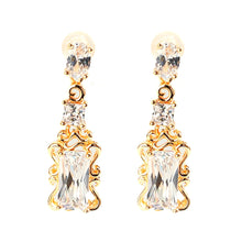 Load image into Gallery viewer, Vintage Style Cubic Zirconia Earring (27mm)
