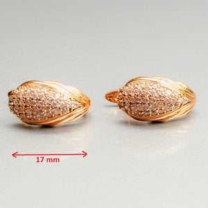 Seashell Diamond Earring (17mm)