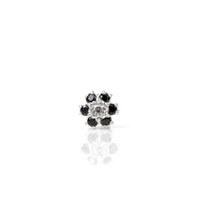 Load image into Gallery viewer, BLACK FLOWER NOSE SCREW STUD - vistoso.pk
