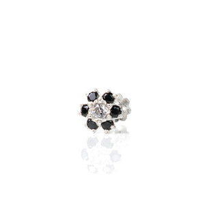 BLACK FLOWER NOSE SCREW STUD - vistoso.pk