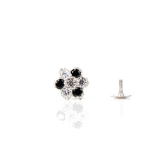 Load image into Gallery viewer, BLACK &amp; WHITE NOSE SCREW STUD - vistoso.pk
