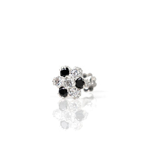 BLACK & WHITE NOSE SCREW STUD - vistoso.pk