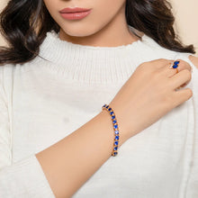 Load image into Gallery viewer, Blue BAGUETTE Bracelet - vistoso.pk
