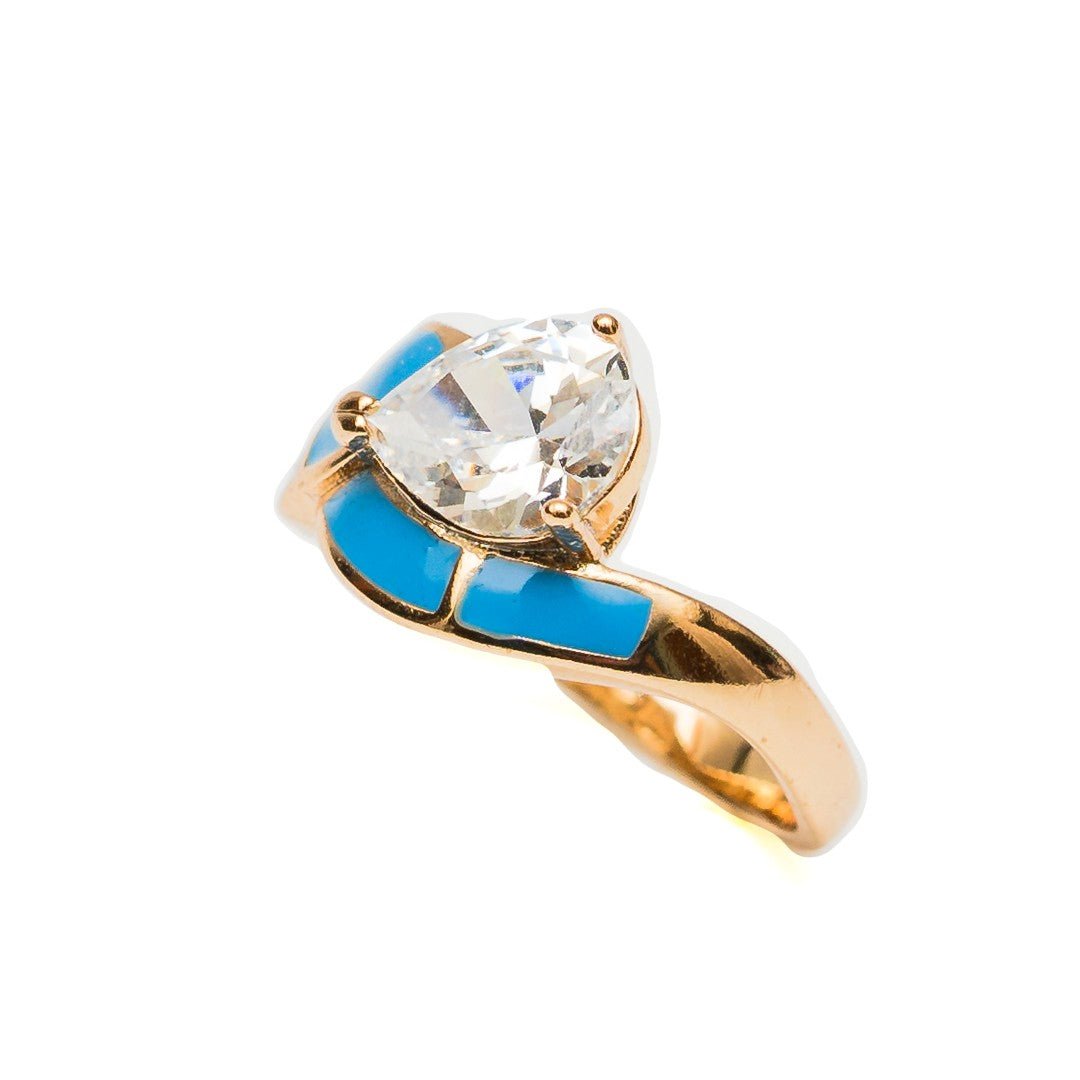 Blue Isabelle Ring - vistoso.pk