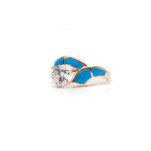 Load image into Gallery viewer, Blue Isabelle Ring - vistoso.pk
