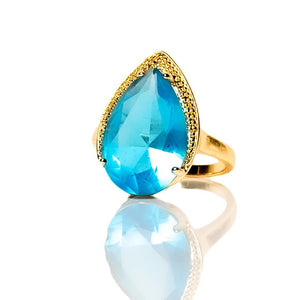 Blue Sapphire Ring - vistoso.pk