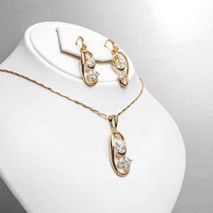 Chandelier Necklace Set - vistoso.pk