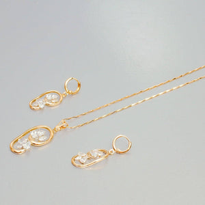 Chandelier Necklace Set - vistoso.pk