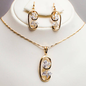 Chandelier Necklace Set - vistoso.pk