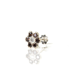 COFFEE FLOWER NOSE SCREW STUD - vistoso.pk