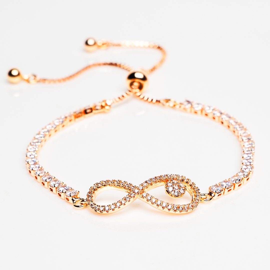 Diamond Infinity Bracelet - vistoso.pk