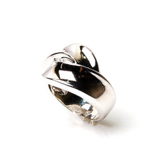 Load image into Gallery viewer, Double Spiral Pavé Ring - vistoso.pk
